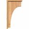 Ekena Millwork Huntington Smooth Corbel w/Backplate, Western Red Cedar, 7 1/2"W x 14"D x 26"H COR08X14X26HUN01SWR - alternate 2
